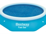 Solárna krycia plachta na bazén 244 cm BESTWAY Fast Set