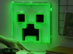 Minecraft neónové svetlo Creeper na stenu