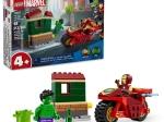 LEGO MARVEL iron man na motorke a hulk 4+