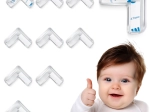 Priehľadné chrániče rohov RICOKIDS, 10 ks