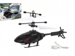 RC vrtuľník s ovládaním pohybom ruky a USB nabíjaním, 16 cm