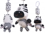 Senzorická závesná hrkálka - zebra