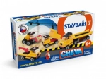 Stavebnica Cheva Stavbári pre začiatočníkov, plastová sada
