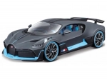 Bburago 1:18 TOP Bugatti Divo Sivá