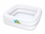 Bestway nafukovacia detská vanička a bazénik 2 v 1 BABY STEP 1-2-3 (86 × 86 cm)