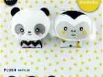 Plyšové hrkálky na ruku opica a panda GAGAGU