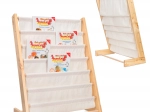 Detský drevený regál na knihy so stojanom 76,5 cm
