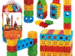 Stavebné kocky Marioinex Veľké Wafle 170 ks