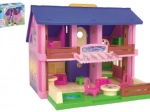 Plastový domček pre bábiky 37 cm play house s príslušenstvom