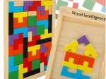 Drevené puzzle Tetris 40 dielikov