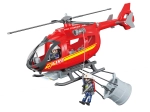 Hasičská helikoptéra s efektmi 38 cm
