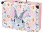 Skladací školský kufrík Bunny s kovaním