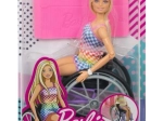 Barbie Fashionistas bábika na vozíku v károvanom outfite