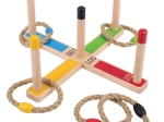 Drevené hádzanie krúžkov BIGJIGS TOYS
