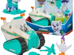 PAW Patrol snežný skúter Everest Deluxe s vystreľovačom a kuriatkom Chickaletta