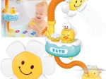 Detská kúpeľňová hračka – kvetinová sprška s kačičkou