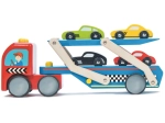 Drevený ťahač s autíčkami Le Toy Van