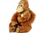 Plyšový orangutan s mláďaťom 28 cm Eco-friendly