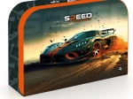 Detský lamino kufrík Auto 34 cm