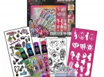 Monster high tetovacia sada s trblietavými gélmi a samolepkami
