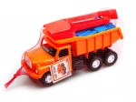 DINO Tatra 148 sklápačka oranžová, pieskový set