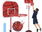 Detský basketbalový kôš s nastaviteľnou výškou 109–170 cm ISO TRADE