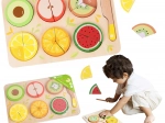 Drevené ovocie na krájanie Montessori 23 ks
