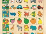 Woody Priraď, kam čo patrí 6×6 – drevená vkladačka