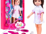 Veľká bábika zdravotná sestrička s lekárskymi doplnkami pre deti 3+