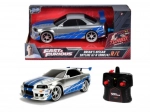 RC auto Nissan Skyline GT‑R R34 Rýchlo a zbesilo 1:24