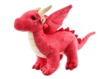 Plyšový drak červený 20 cm eco-friendly