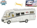 Kids Globe Traffic karavan CARTHAGO 16 cm s osvetlením a spätným chodom