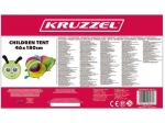 Detský hrací tunel „húsenica“ Kruzzel