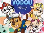Omaľovánka Maľuj s vodou! Tlapková patrola