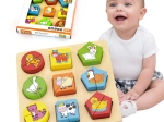 Drevené vzdelávacie puzzle - Zvieratká