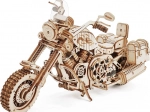 RoboTime 3D drevená mechanická stavebnica motorka cruiser