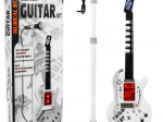 Elektrická gitara + mikrofón pre deti 6+ Zvuky hudobných nástrojov + svetlá