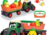 Interaktívny traktor Fendt s odnímateľným prívesom a ovocím