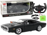 Auto na diaľkové ovládanie Dodge Charger 1:16 čierne