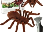 Diaľkovo ovládaná chlpatá tarantula s ovládačom