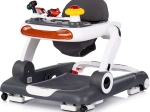 Interaktívne detské chodítko 4v1 CHIPOLINO Little Explorer, sivé