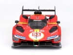 Bburago 1:24 Ferrari Racing - 499P LMH - Červená #51