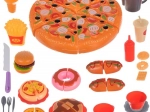Súprava detských hračiek jedlo - Fast Food