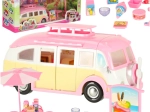 Rozkladací karavan so zmrzlinárňou a príslušenstvom, 30 dielov