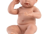 Llorens New Born dievčatko – realistická bábika s celovinylovým telom 43 cm