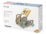Drevený pojazdný ponk – auto s náradím POLARB