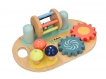 Drevená senzorická aktívna doska Adam Toys
