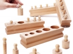 Drevené Montessori valčeky