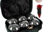 Súprava Pétanque – 6 kovových gúľ s puzdrom