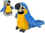 Interaktívny hovoriaci papagáj modrej farby